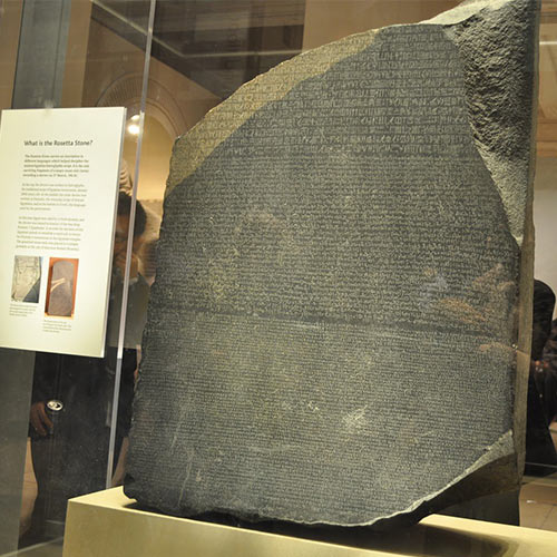 Rosetta Taşı British Müzesi Londra